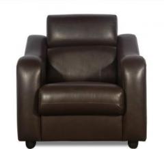 Godrej Interio Elite Sofa Leather 1 Seater Sofa