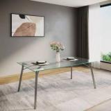 Godrej Interio Engineered Wood 6 Seater Dining Table