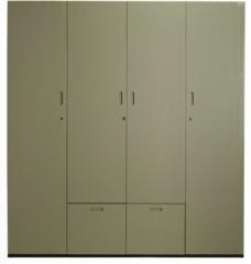 Godrej Interio Flute Four Door Wardrobe