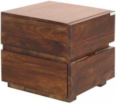 Godrej Interio Grande Bedside Table in Dark Brown Colour