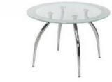 Godrej Interio Headen Glass 4 Seater Dining Table