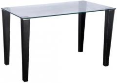 Godrej Interio Mini Quad Four Seater Dining Table in Black Finish