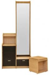 Godrej Interio New Florid Pro Premium Dressing Table in Oak Finish