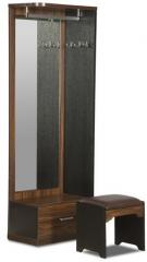 Godrej Interio Snooze Dresser with Stool in Walnut Finish