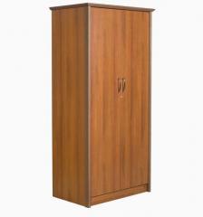 Godrej Interio Viva Two Door Wardrobe in Cincinnati Walnut Finish