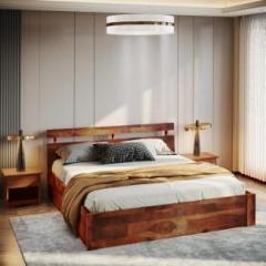 Godrej Interio Zanza Engineered Wood Queen Box Bed