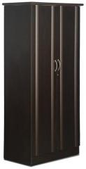 Godrej Interio Zurina Two Door Wardrobe in Brown Finish