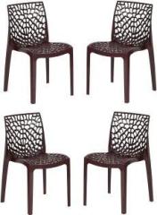 Goyal Steel & Furniture Industries Premium Quality Plastic web Chair Affordable Comfort for Your Home office Plastic Dining Chair