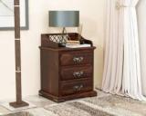 Goyalinterior Sheesham Wood Bedside/End/ Side Table With Drawer Storage For Bedroom/Livingroom Solid Wood Bedside Table