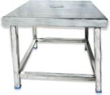 Green Touch Modern Stainless Stool: Sturdy, Stylish Design 100kg Capacity Stool