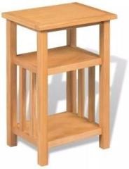 Hanumat Art Solid Wood Bedside Table