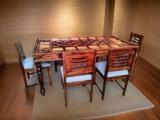 Hitesh Solid Wood 6 Seater Dining Set