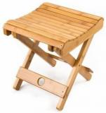 Hokipo Multifunctional Foldable Bamboo Shower Stool Seat For Kids Bamboo Stool