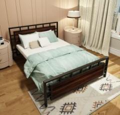 Homdec Hercules Metal Double Bed