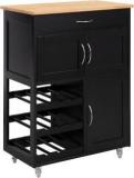 Home Delight Kitchen Storage Trolley Serving Trolley Kitchen Storage Cabinet Metal Bar Trolley