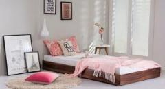 Home Edge Solid Wood Single Bed