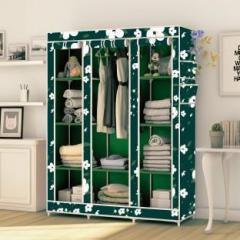 Home Reserve 10 Layer Adroble Digital Print Carbon Steel Collapsible Wardrobe