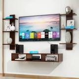 Home Wood Latest Wooden TV Entertainment unit Standard size Engineered Wood TV Entertainment Unit