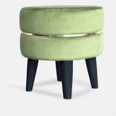 Homebuk Solid Wood Pouf