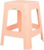 Homestic Plastic Sitting Stool for Indoor Or Outdoor|Home & Garden|Cream Stool