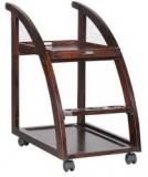 HomeTown Acer Serving Trolley In Rich Brown Colour