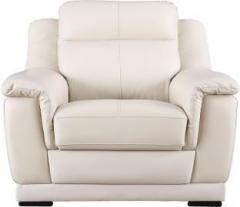 Hometown Agata Half leather 1 Seater Sofa