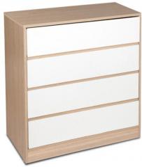 HomeTown Ambra Chest Of Four Drawers in White Colour