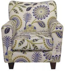 Hometown Charlotte Fabric 1 Seater Sofa White