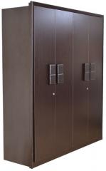 HomeTown Choco Four Door Wardrobe in Wenge