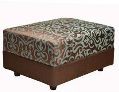 HomeTown Colorado Fabric Stool Ottoman