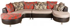 HomeTown Cosmic LH Sofa in Grey