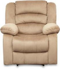 Hometown Cove Mocha Fabric 1 Seater Sofa