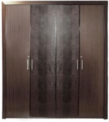 HomeTown Dallas Four Door Wardrobe in Dark Oak Finish