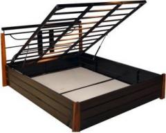 Hometown Diamond Metal Queen Bed With Storage