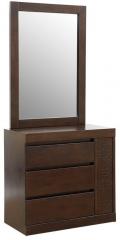 HomeTown Fabian Dresser With Mirror in Wenge Finish