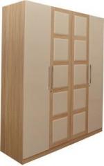 Hometown Geo Engineered Wood 4 Door Wardrobe