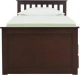 Hometown Hanna Solid Wood Single Drawer Bed