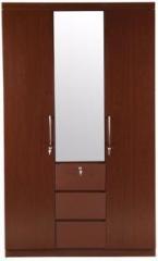 Hometown Houston Solid Wood 3 Door Wardrobe