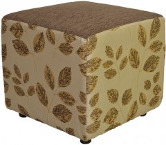 HomeTown Laurel Fabric Pouffe