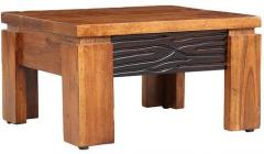 HomeTown Leopold Solidwood Coffee Table in Brown Colour