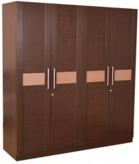 HomeTown Magna Four Door Wardrobe in Walnut