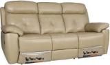 Hometown Manhattan Half Leather 3 Seater Sectional