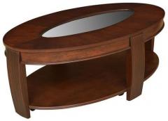 HomeTown Marion Veener Center Table in Cherry Colour