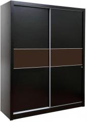 HomeTown Mozart Sliding Wardrobe in Wenge Finish