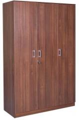 HomeTown Premier Three Door Wardrobe in Regato Walnut Colour