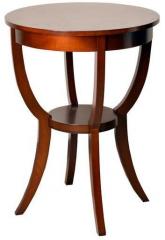 HomeTown Radial Solid Wood Side Table