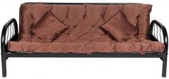 HomeTown Rockford Metal Sofa in Mauve Finish