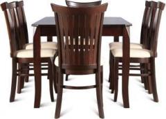 Hometown Solid Wood 6 Seater Dining Set