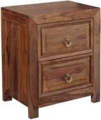 Hometown Stellus Solid Wood Bedside Table