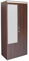 HomeTown Stylo Two Door Wardrobe in Wenge Colour